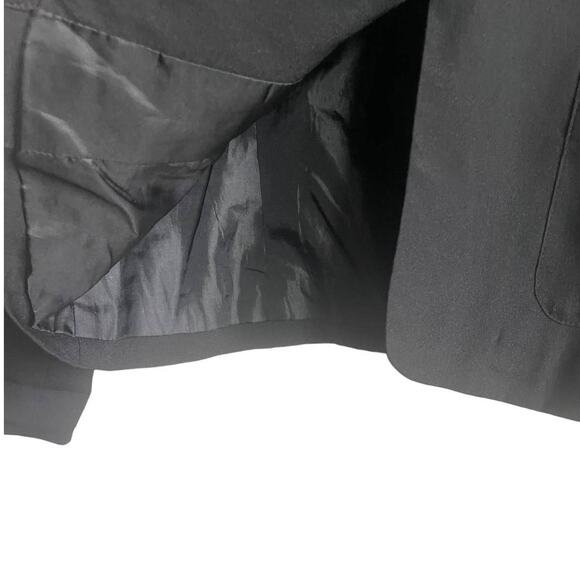 Eric + Lani Women Blazer Jacket S Black Button Closure Career Officewear Event - Picture 4 of 9